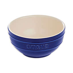Staub Small Ceramic Bowl in Dark Blue