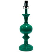 Mix & Match Medium Lamp Collection with Abbey Base in Green