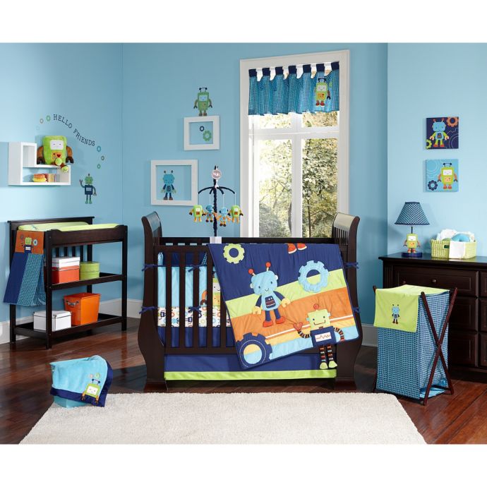 Nojo Baby Bots Crib Bedding Collection Bed Bath Beyond