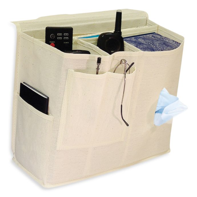 Canvas Bedside Caddy Bed Bath and Beyond Canada
