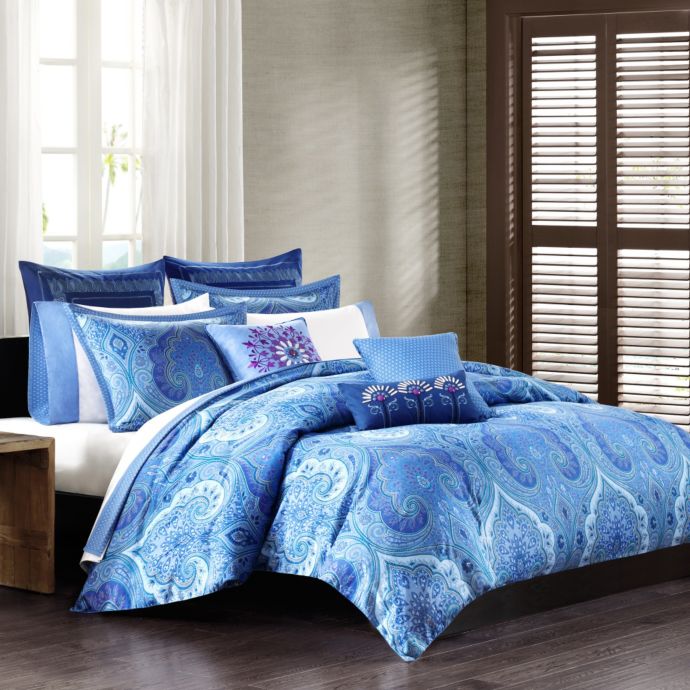 Echo Design Jakarta Reversible Duvet Cover Bed Bath Beyond