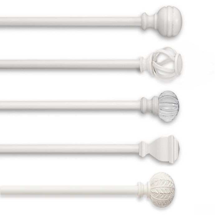 Cambria® Classic Complete® Decorative Window Curtain Hardware in Satin