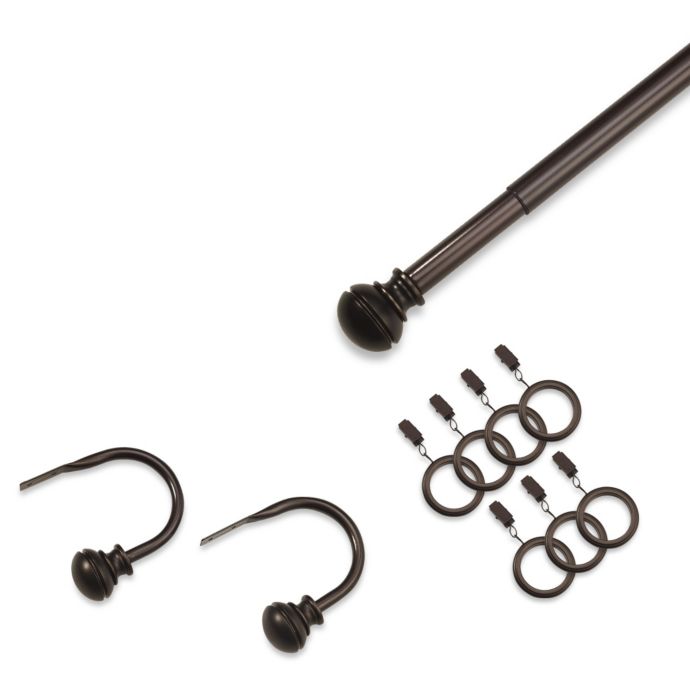 Cambria® Connections Decorative Window Curtain Hardware in