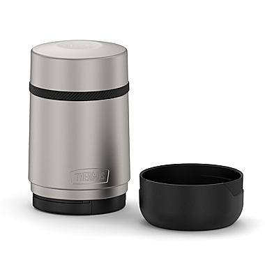 Thermos&reg; Guardian 18 oz. Vacuum-Insulated Food Jar in Matte Steel. View a larger version of this product image.