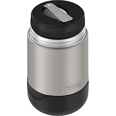 Thermos&reg; Guardian 18 oz. Vacuum-Insulated Food Jar in Matte Steel. View a larger version of this product image.
