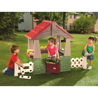 little tikes house and garden playhouse