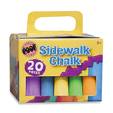 20-Piece Sidewalk Chalk Set. View a larger version of this product image.