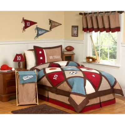 boys sport bedding