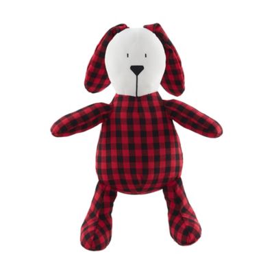 red bunny plush