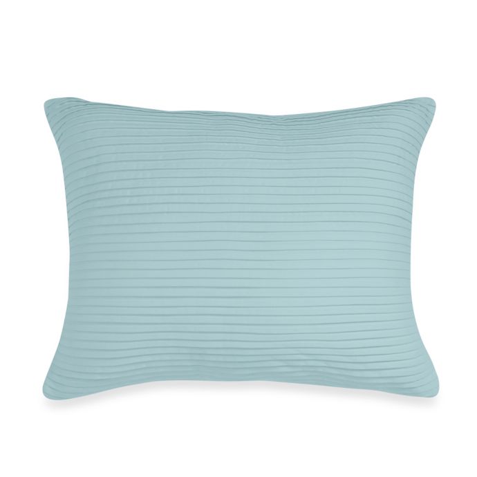 Wamsutta® Baratta Stitch Oblong Throw Pillow in Sky | Bed Bath & Beyond