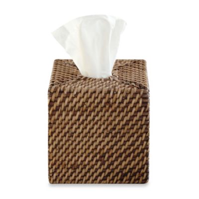 wicker tissue holder