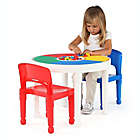 Alternate image 5 for Humble Crew 2-In-1 Building Block Compatible Activity Table and Chairs Set