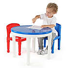 Alternate image 9 for Humble Crew 2-In-1 Building Block Compatible Activity Table and Chairs Set
