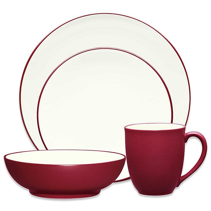 Alternate image 1 for Noritake® Colorwave Coupe Dinnerware Collection in Raspberry