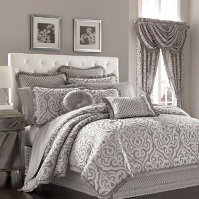 silver bedding set