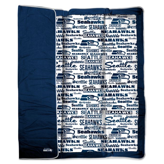 NFL Seattle Seahawks Indoor/Outdoor Throw Blanket | Bed ...