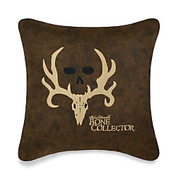 Bone Collector™ by Michael Waddell Decorative Pillow in Brown