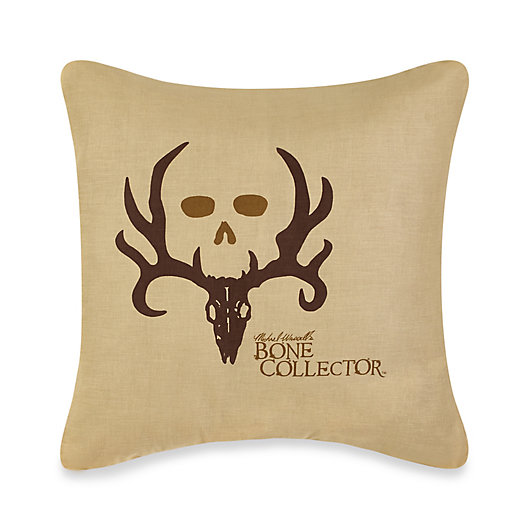 Alternate image 1 for Bone Collector™ by Michael Waddell Decorative Pillow in Tan