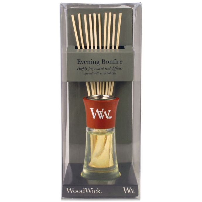 Woodwick® Evening Bonfire Small Reed Diffuser Bed Bath and Beyond Canada