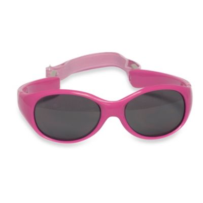 UVeez Flex Fit Toddler Sunglasses in Hot Pink