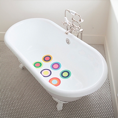 Puj&reg; 6-Pack Bath Treads. View a larger version of this product image.
