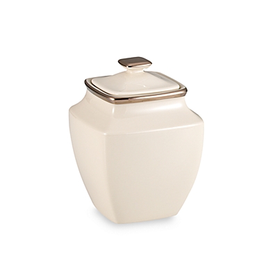 Lenox&reg; Solitaire&reg; Square Covered Sugar Bowl. View a larger version of this product image.