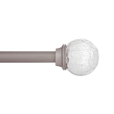 Kenney&reg; Walden 28 to 48-Inch Adjustable Curtain Rod in Pewter. View a larger version of this product image.