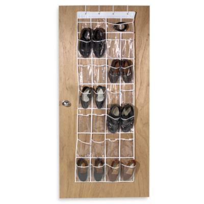 clear shoe rack