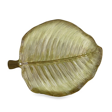 Certified International Las Palmas 3D Palm Leaf Charger. View a larger version of this product image.