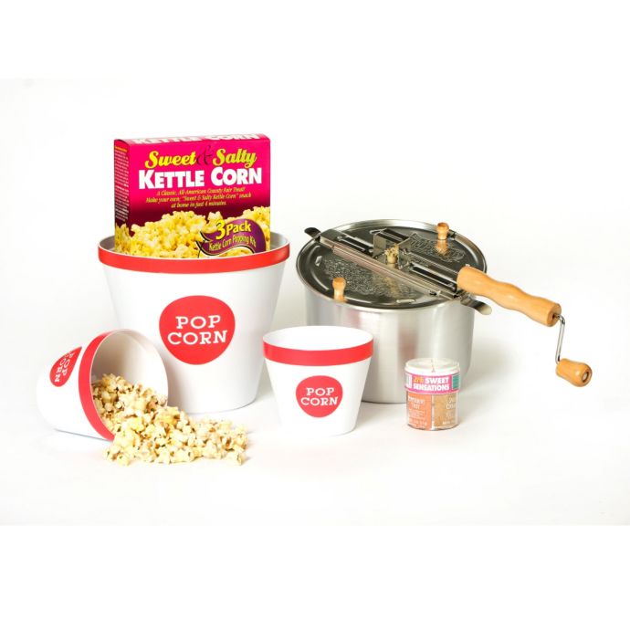 Wabash Valley Farms™ Stovetop Popcorn Popper Kettle Corn Party Pack