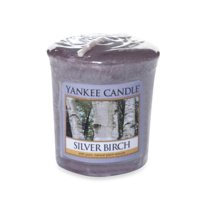 Yankee Candle® Samplers® Silver Birch Votive Candle Bed Bath & Beyond