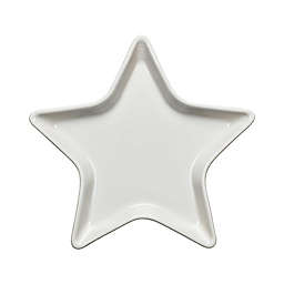 Fiesta® Star Plate in White