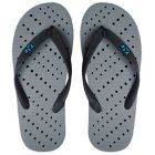Unisex Small Dotted AquaFlops Shower Shoes in Grey | Bed Bath & Beyond