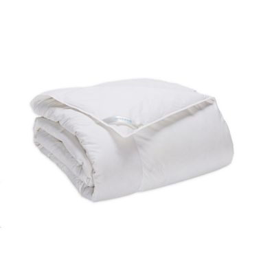 Nestwell&trade; Medium Warmth White Down Full/Queen Comforter in White. View a larger version of this product image.