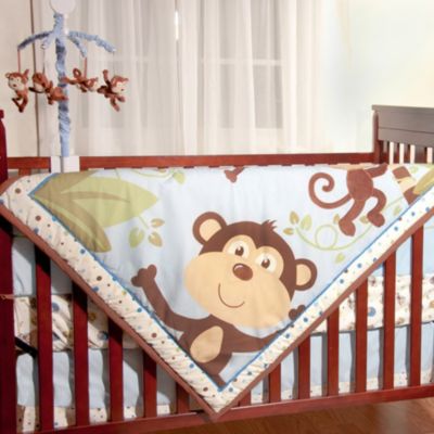 monkey baby crib bedding sets