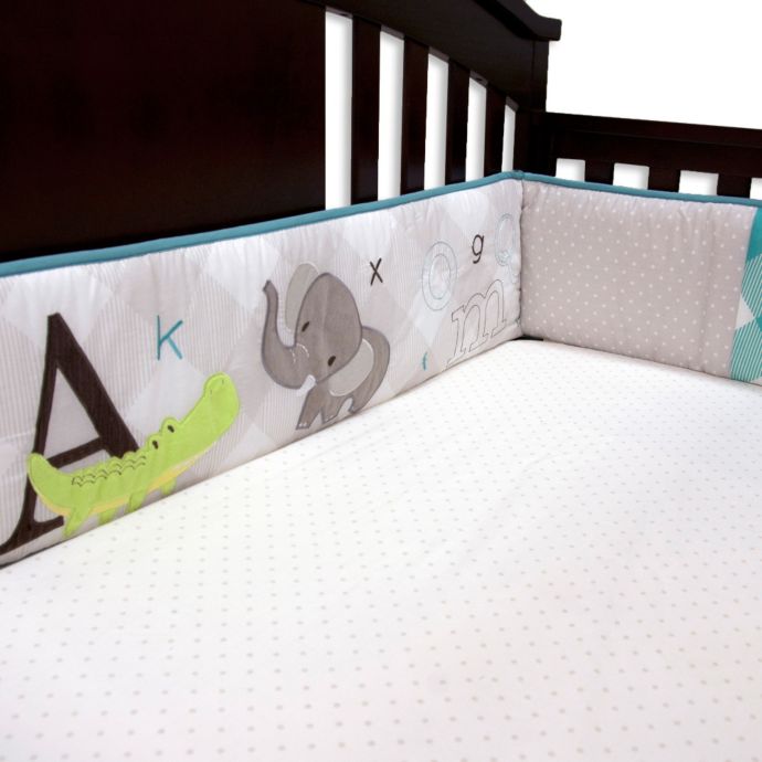 Baby S First By Nemcor A To Z 4 Piece Crib Bumper Set Buybuy Baby