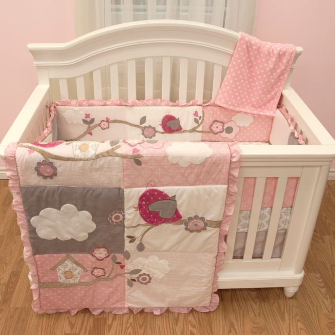 Baby S First By Nemcor Little Birdie Garland 5 Piece Crib Bedding