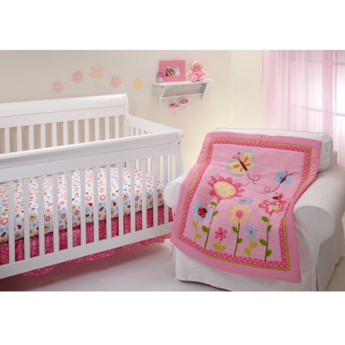 Nojo Miss Ladybug 3 Piece Crib Bedding Set Buybuy Baby