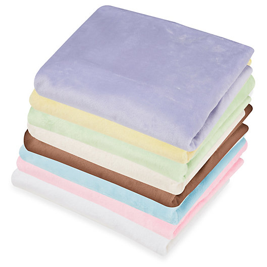 Alternate image 1 for TL Care® Heavenly Soft Chenille Fitted Crib Sheet