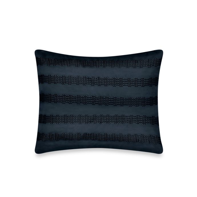 DKNY City Line Oblong Throw Pillow in Midnight Bed Bath and Beyond Canada