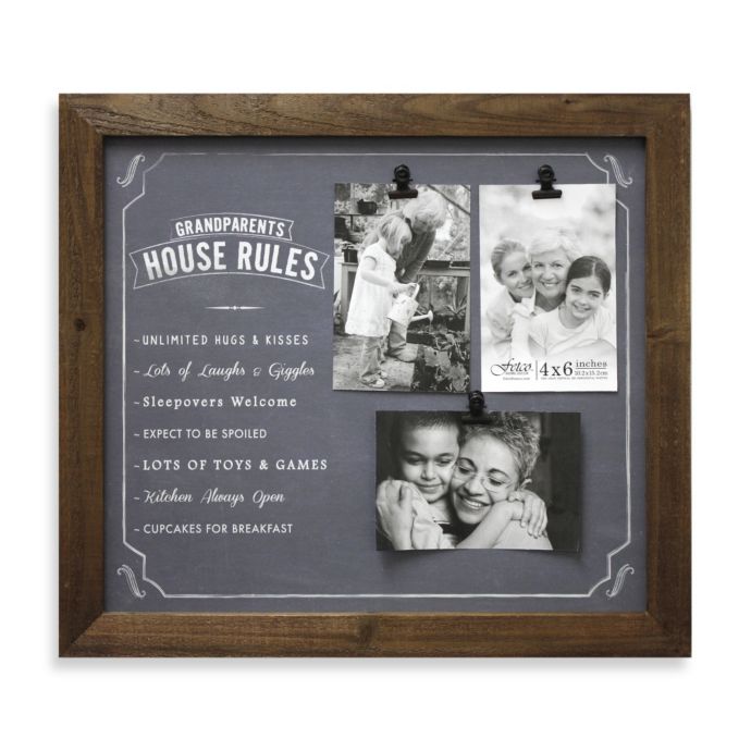 Fetco Home Décor Gourmet Grandparents House Rules 3Opening Photo