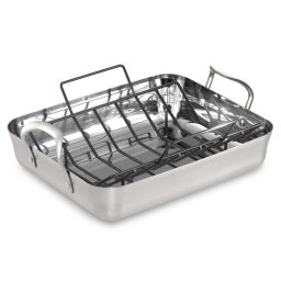 Calphalon® Contemporary Stainless Steel 16-Inch Roaster
