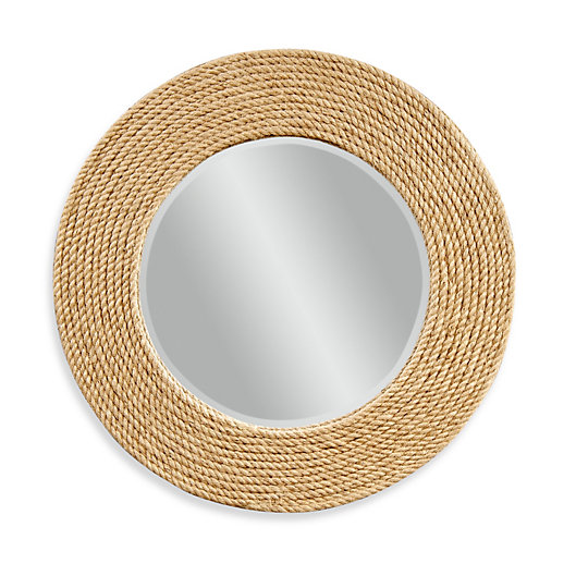 Alternate image 1 for Bassett Mirror Company Palimar Wall Mirror with Sisal Rope
