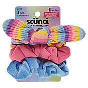 Scunci&reg; 3-Pack Scrunchies in Rainbow