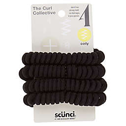 Conair® The Curl Collective 4-Piece Hair Spirals in Black