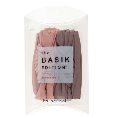 Scunci&reg; the Basik Edition&trade; 2-Pack Headwraps