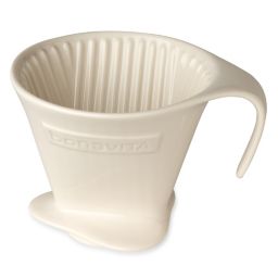 Amazon Com Bee House Ceramic Coffee Dripper Drip Cone Brewer Tangerine Kitchen Dining