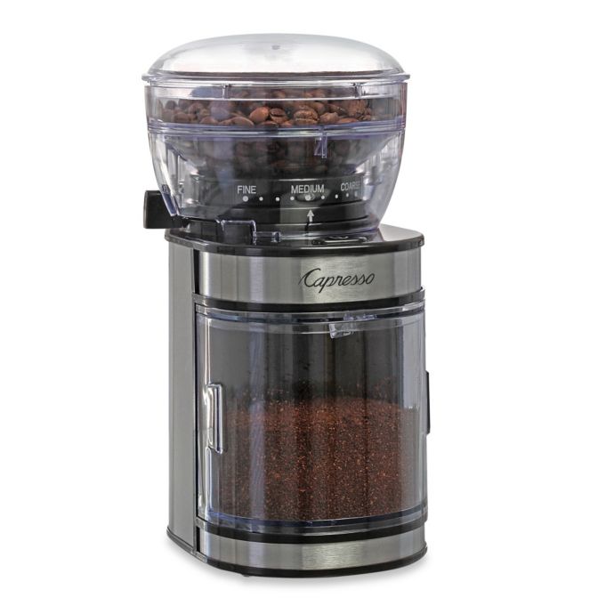 capresso burr grinder coffee maker