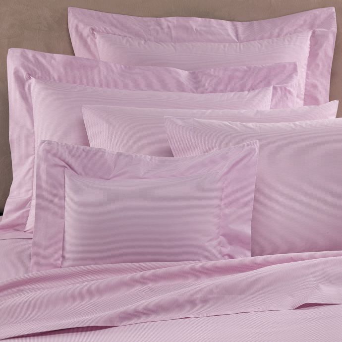 Bellino Fine Linens Ravello Cotton Pillowcases In Lilac Set Of 2