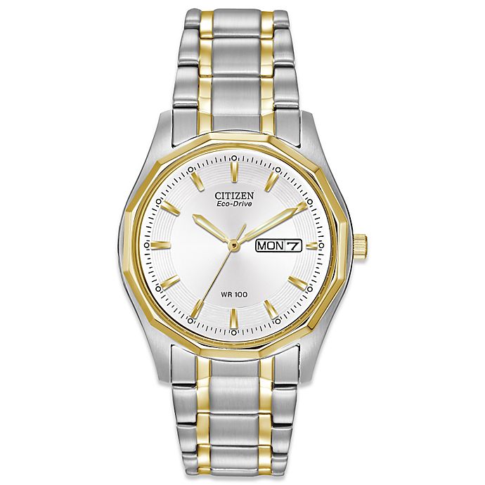Citizen Ladies Eco-Drive Two-Tone Stainless Steel Sport Watch | Bed Bath & Beyond